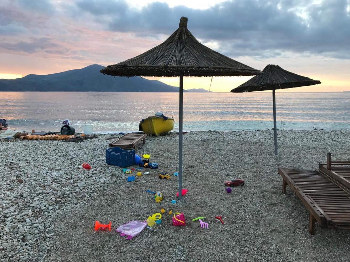 Karaburun Sunset Beach Orikum Extérieur photo